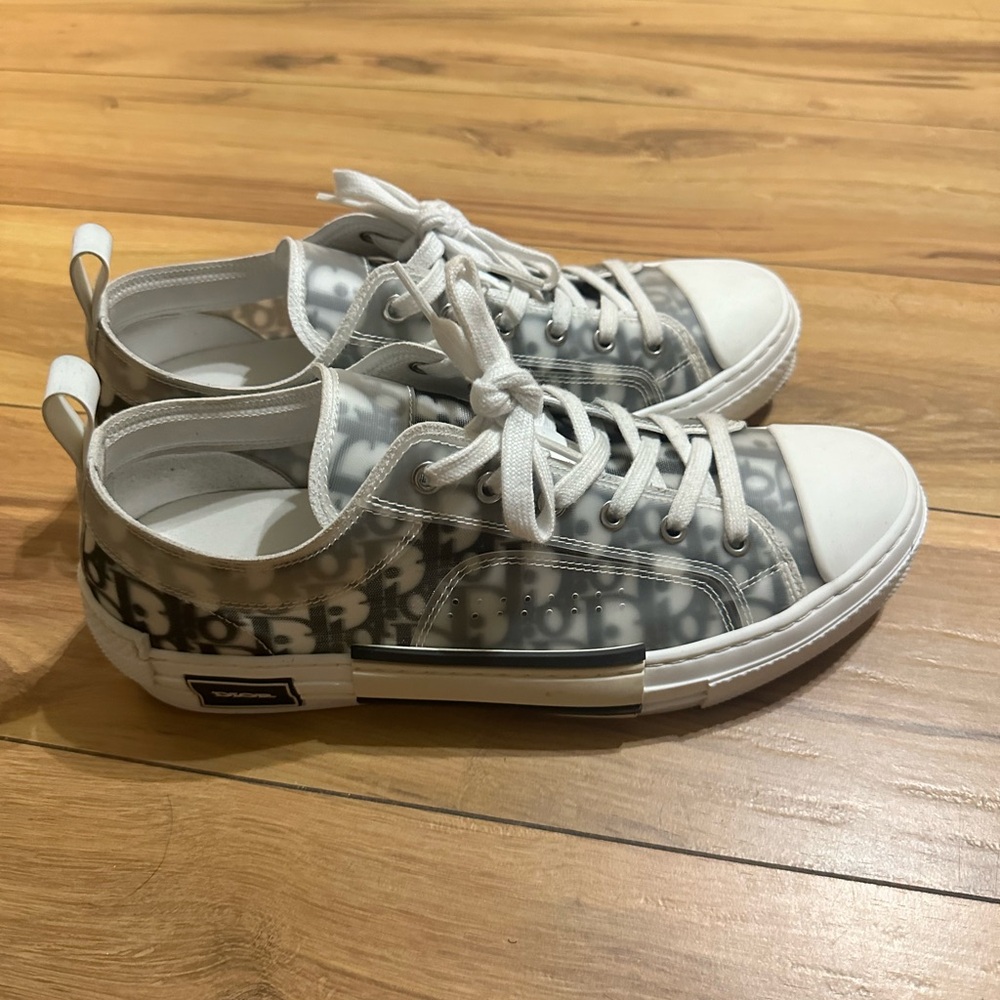 Size 10 Christian Dior shoes perfect condition come with box and receipt